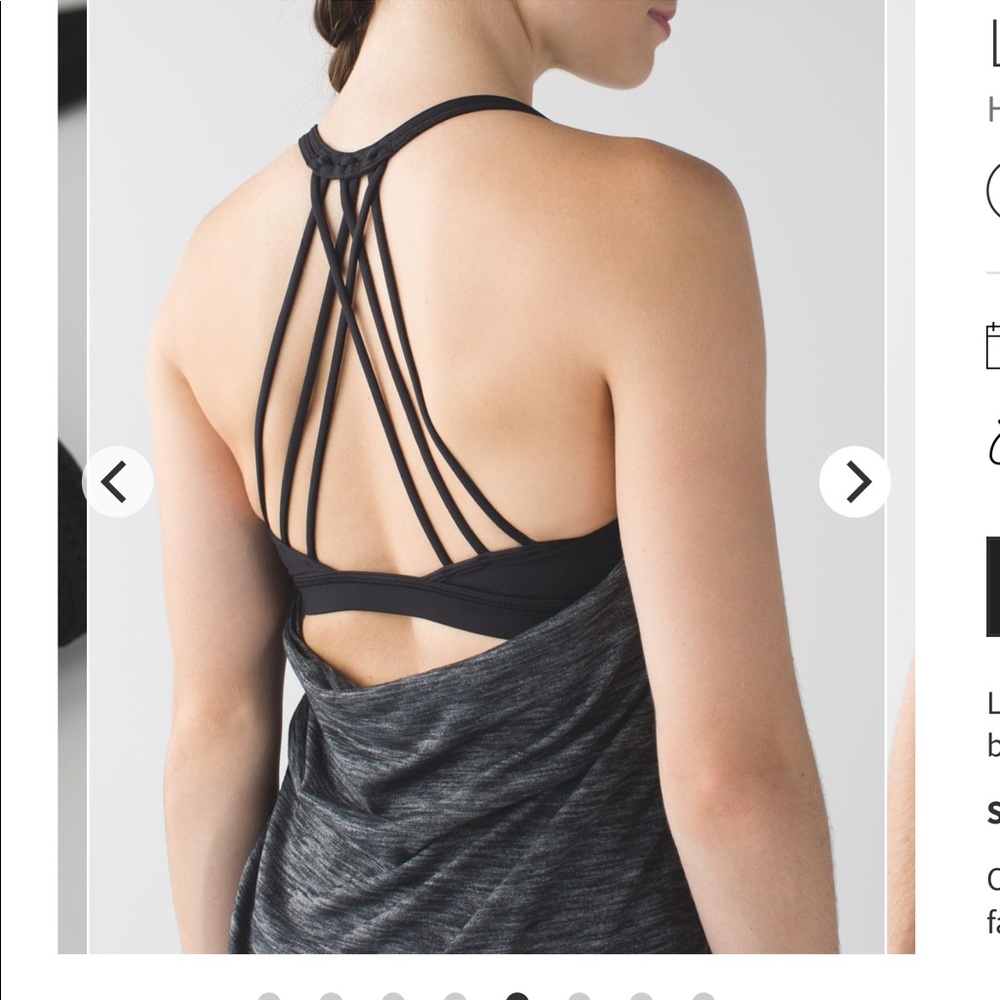 Lululemon Lighten Up Tank Top